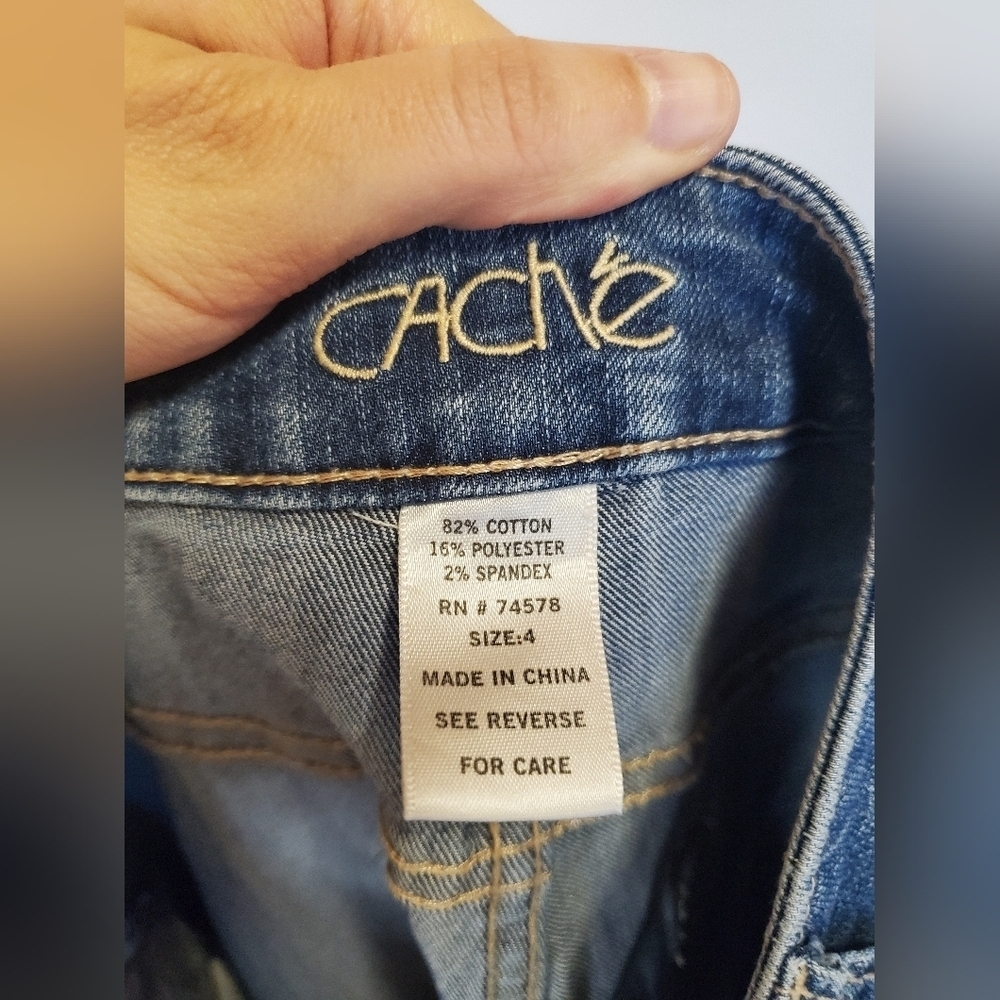 Cache Blue Skinny Jeans - Picture 2 of 8